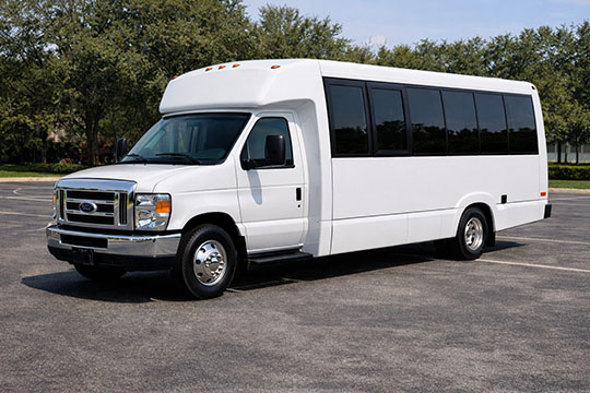 18-passenger minibus available for charter in White Plains, NY